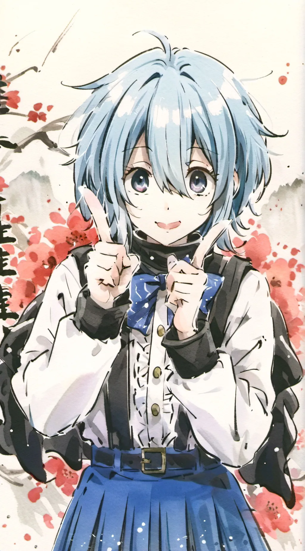 ai character: AWO JUMPSCARE background