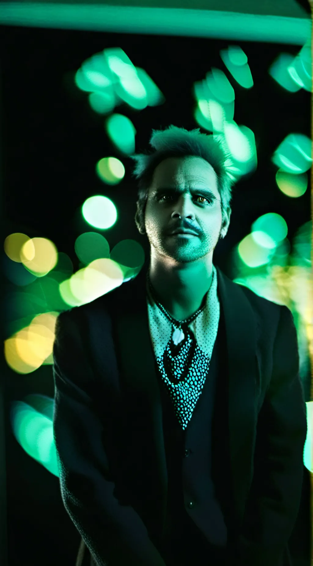 ai character: Beetlejuice  background