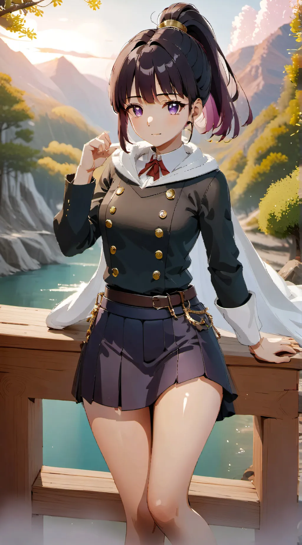 ai character: Kanao background