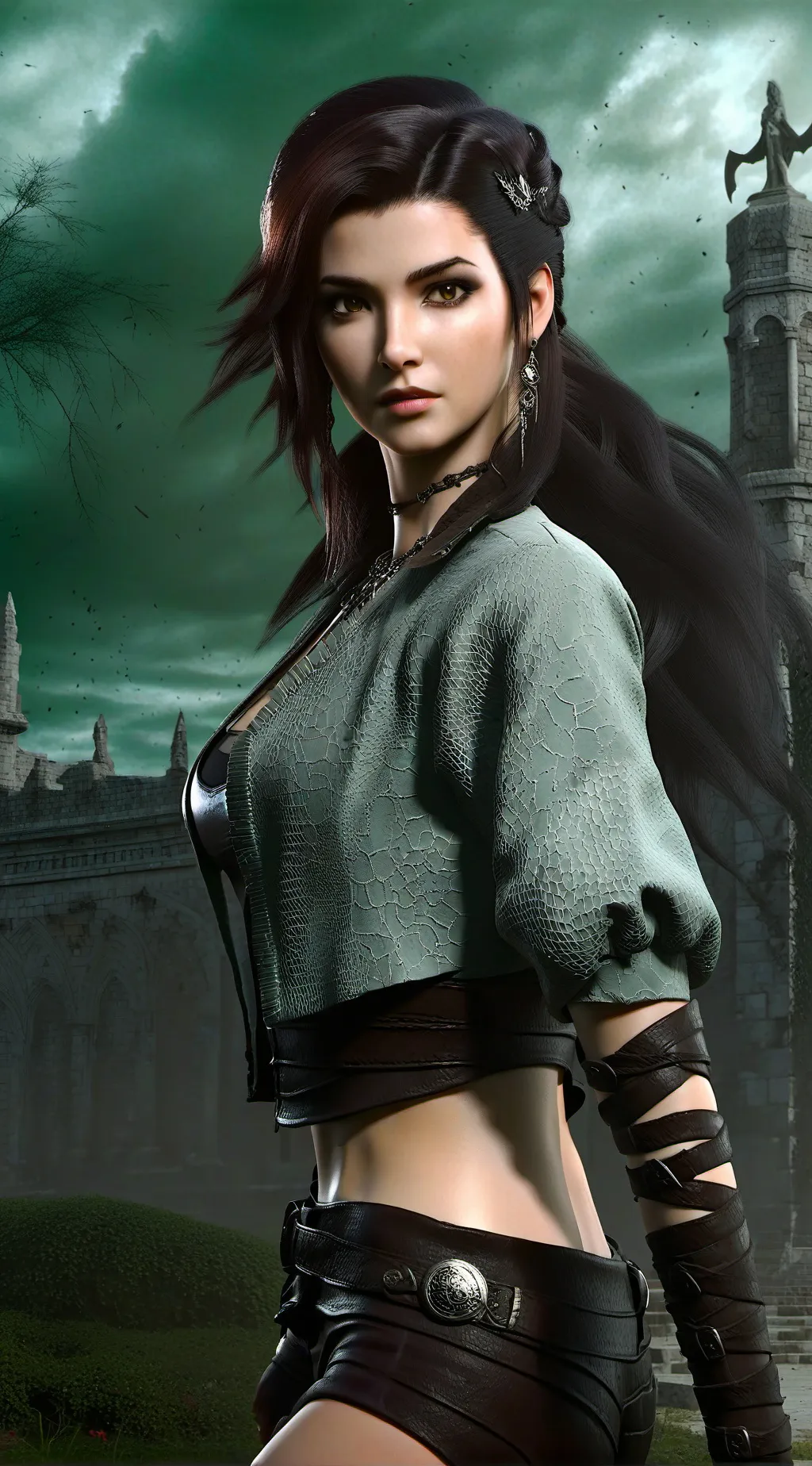 ai character: Rya Rain background