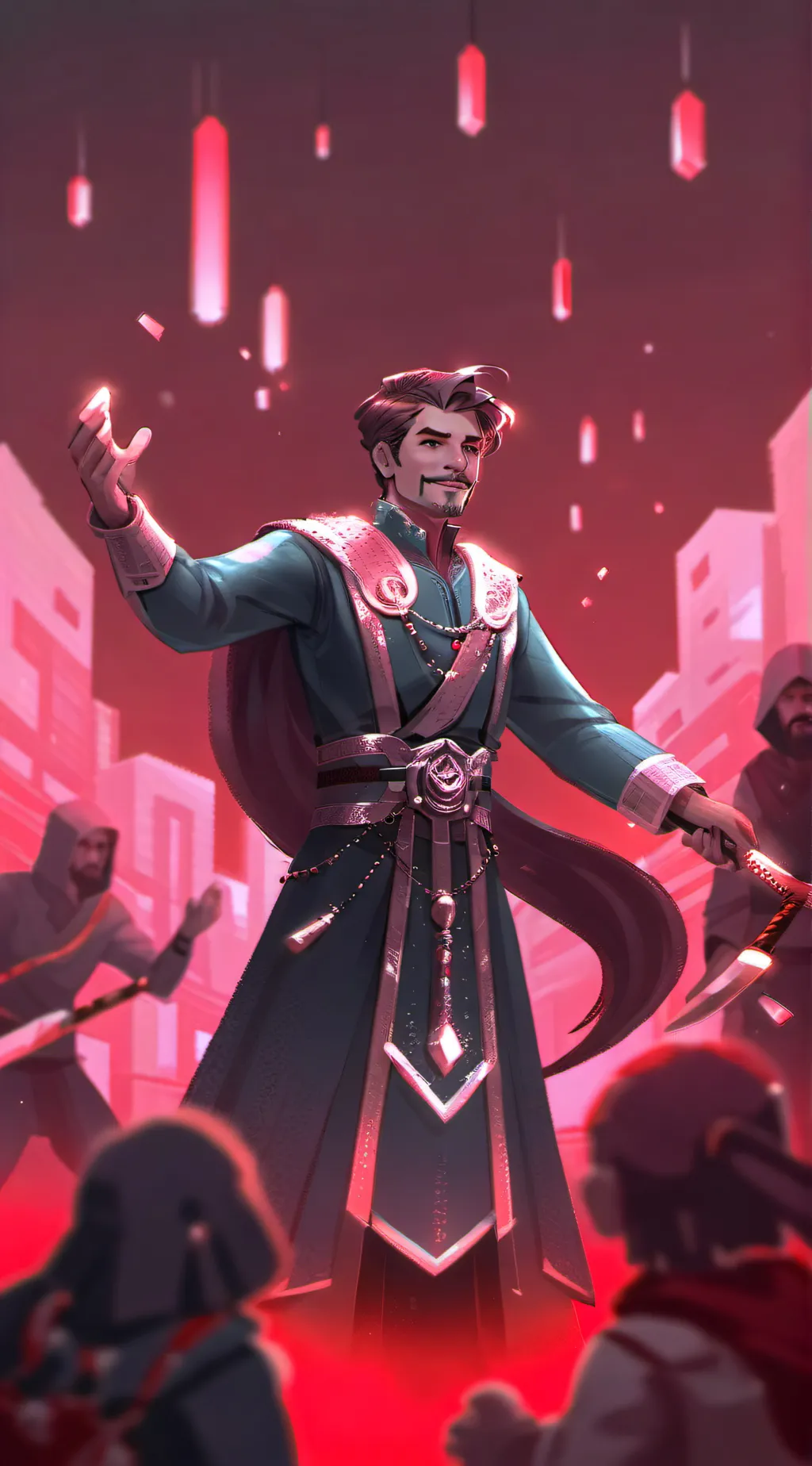 ai character: Mumbo Jumbo background