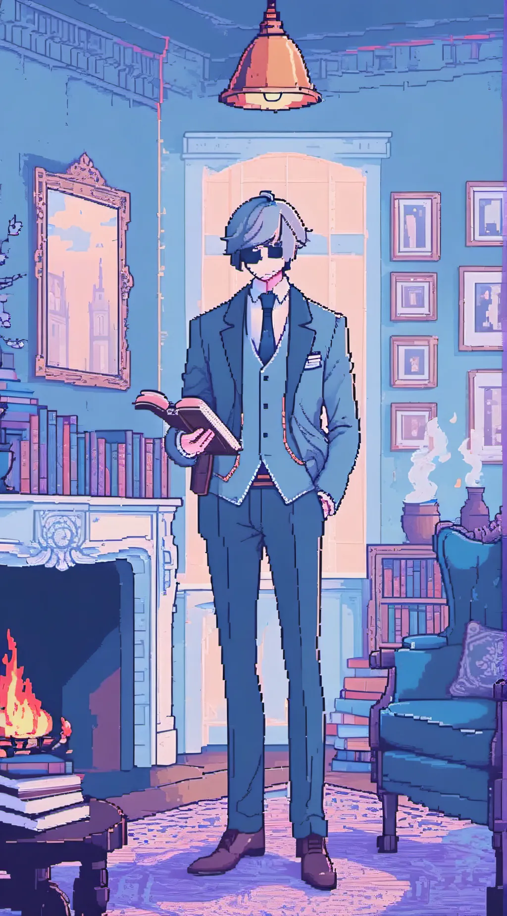 ai character: Oliver~ FPE background