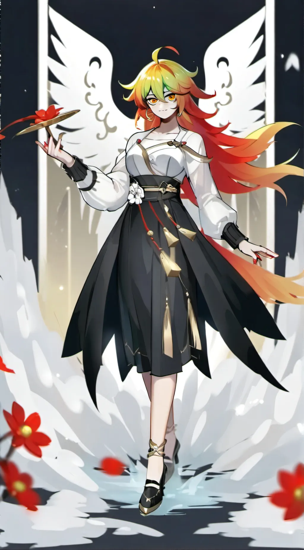 ai character: super shenron background