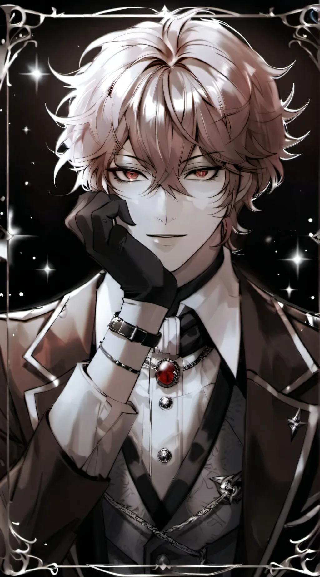 ai character: Vinson  background