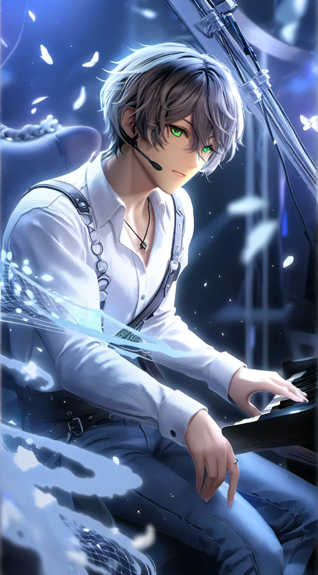 ai character: Ron  background