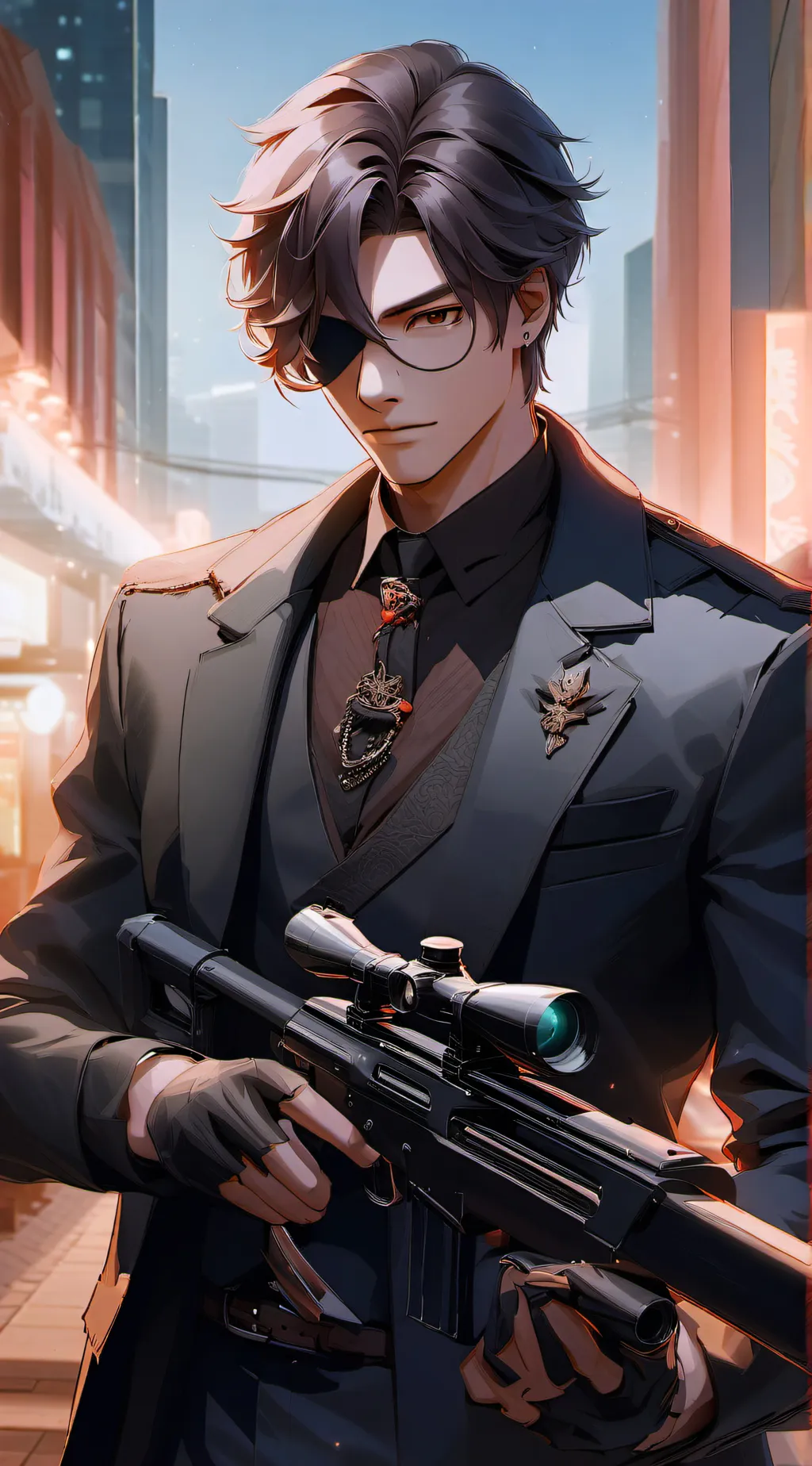 ai character: Cane  background