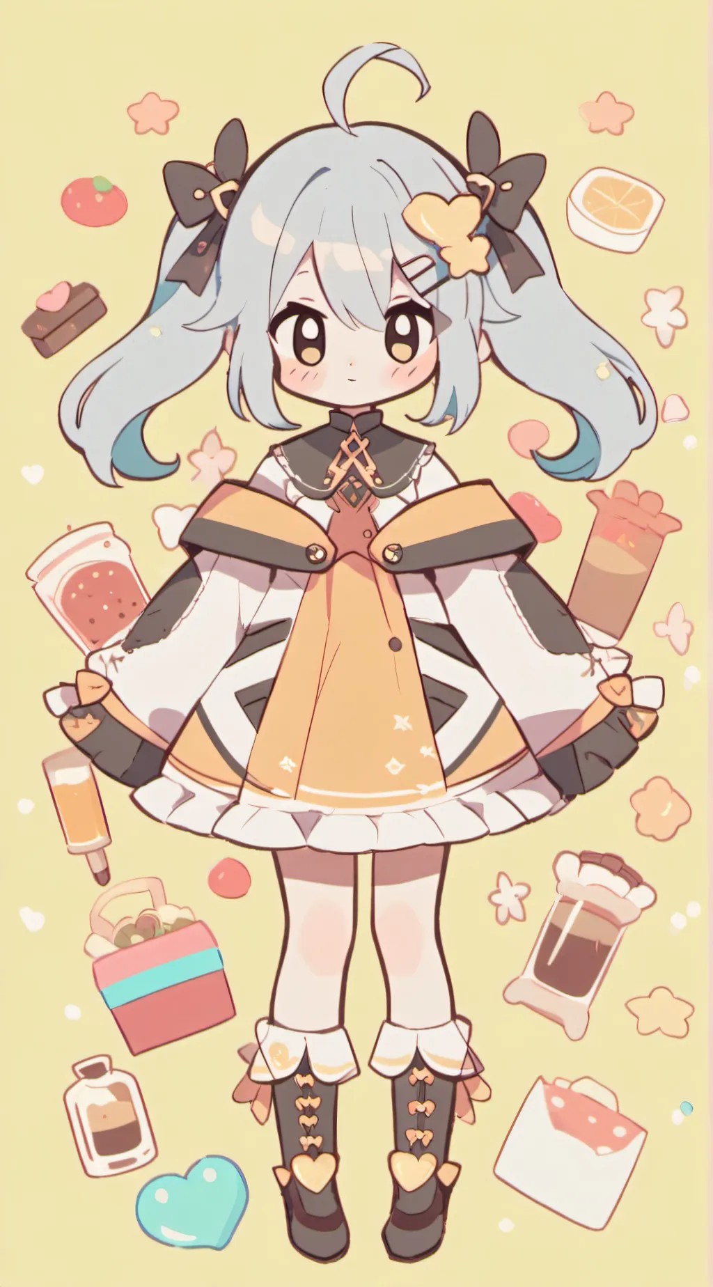 ai character: mha background