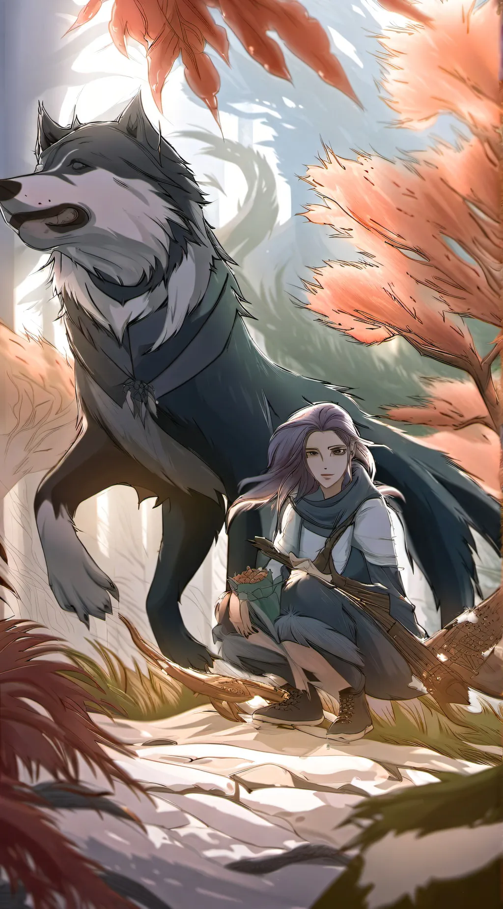 ai character: Mia  background