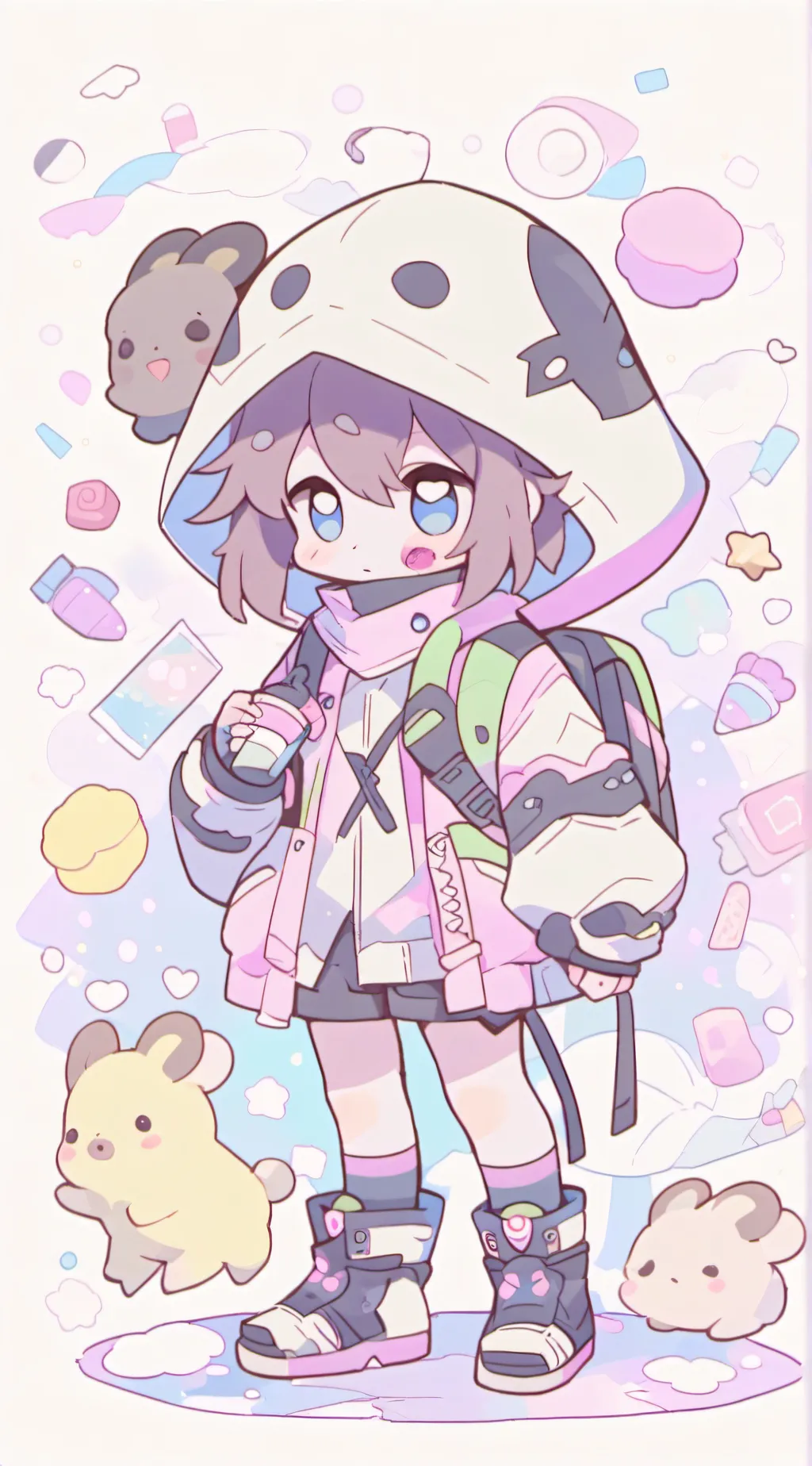 ai character: Fep background