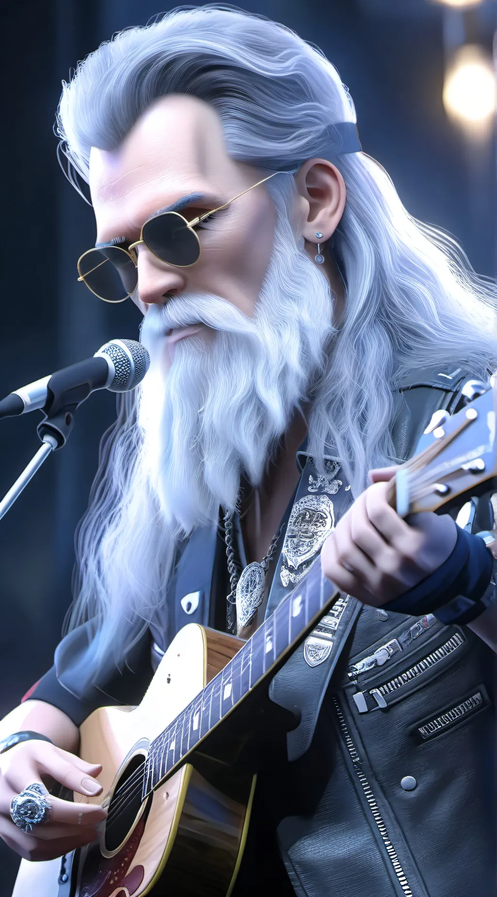 ai character: David allan coe background