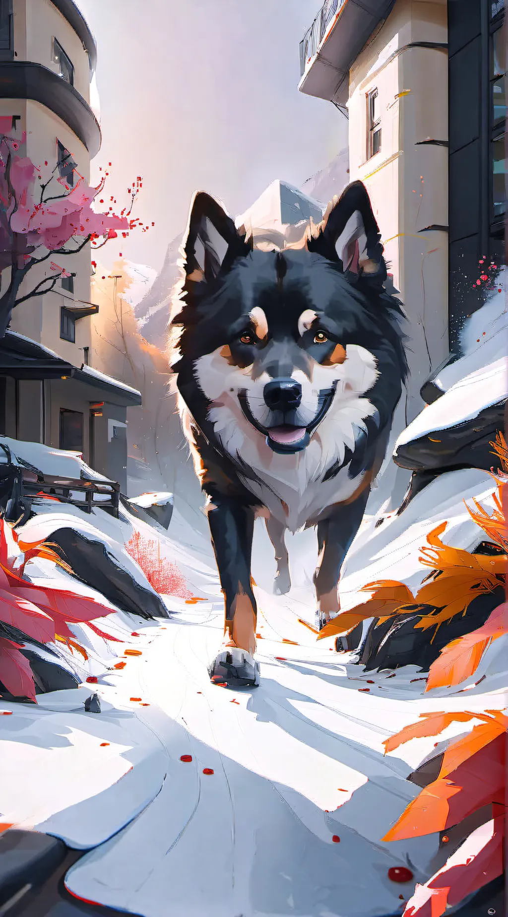 ai character: Dog of Recommend background