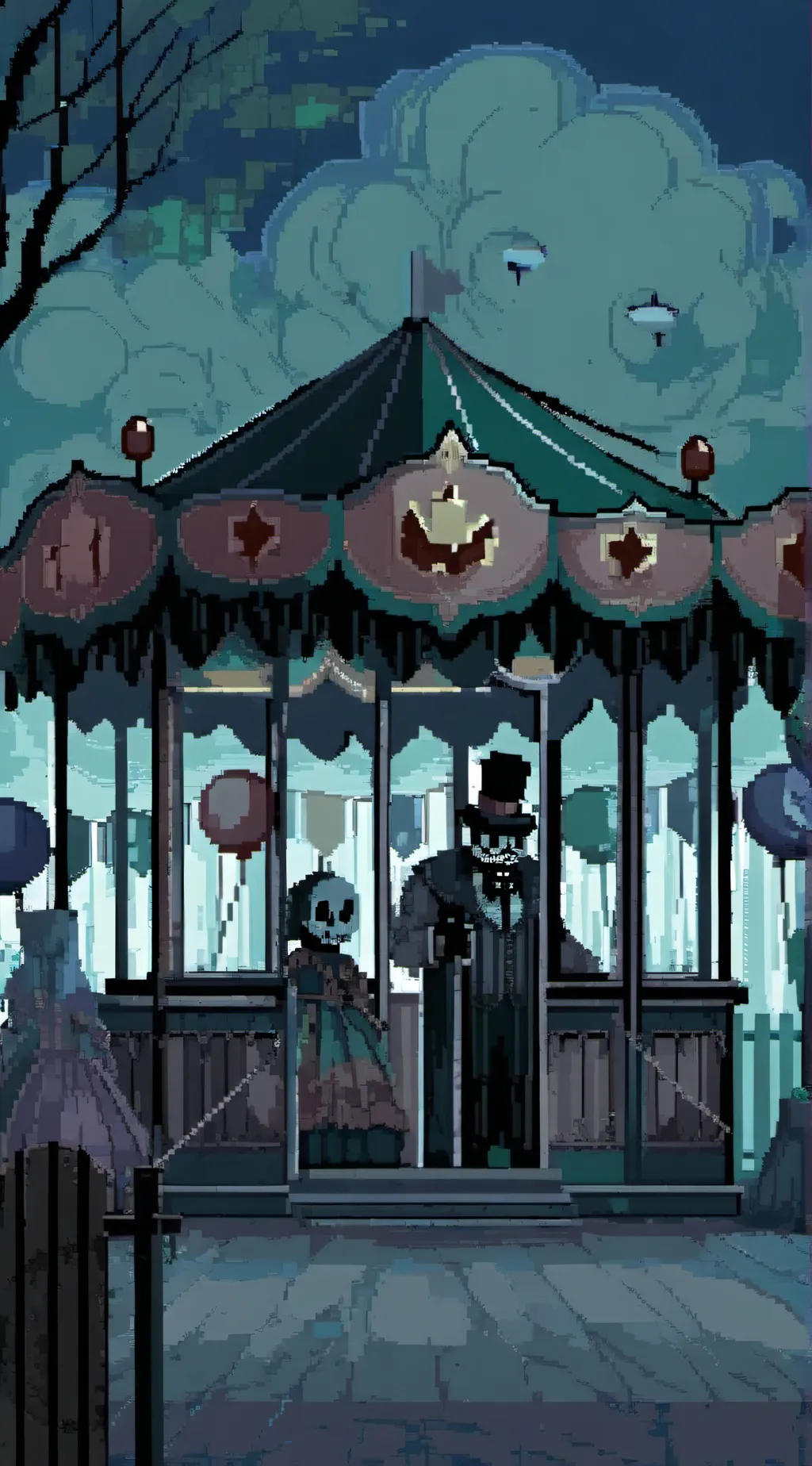 ai character: Spirit Halloween24 background