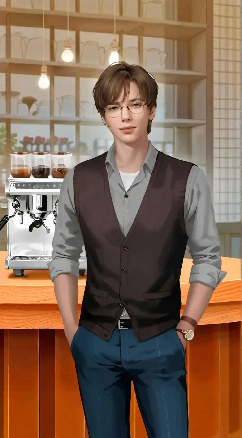 ai character: ale (likes you) background