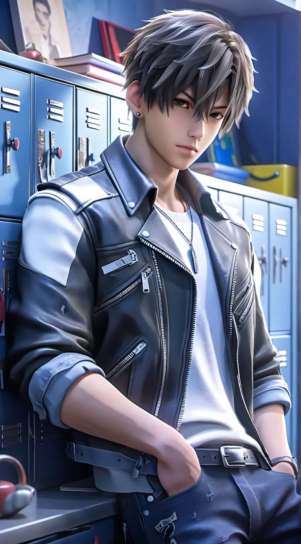 ai character: Caleb background