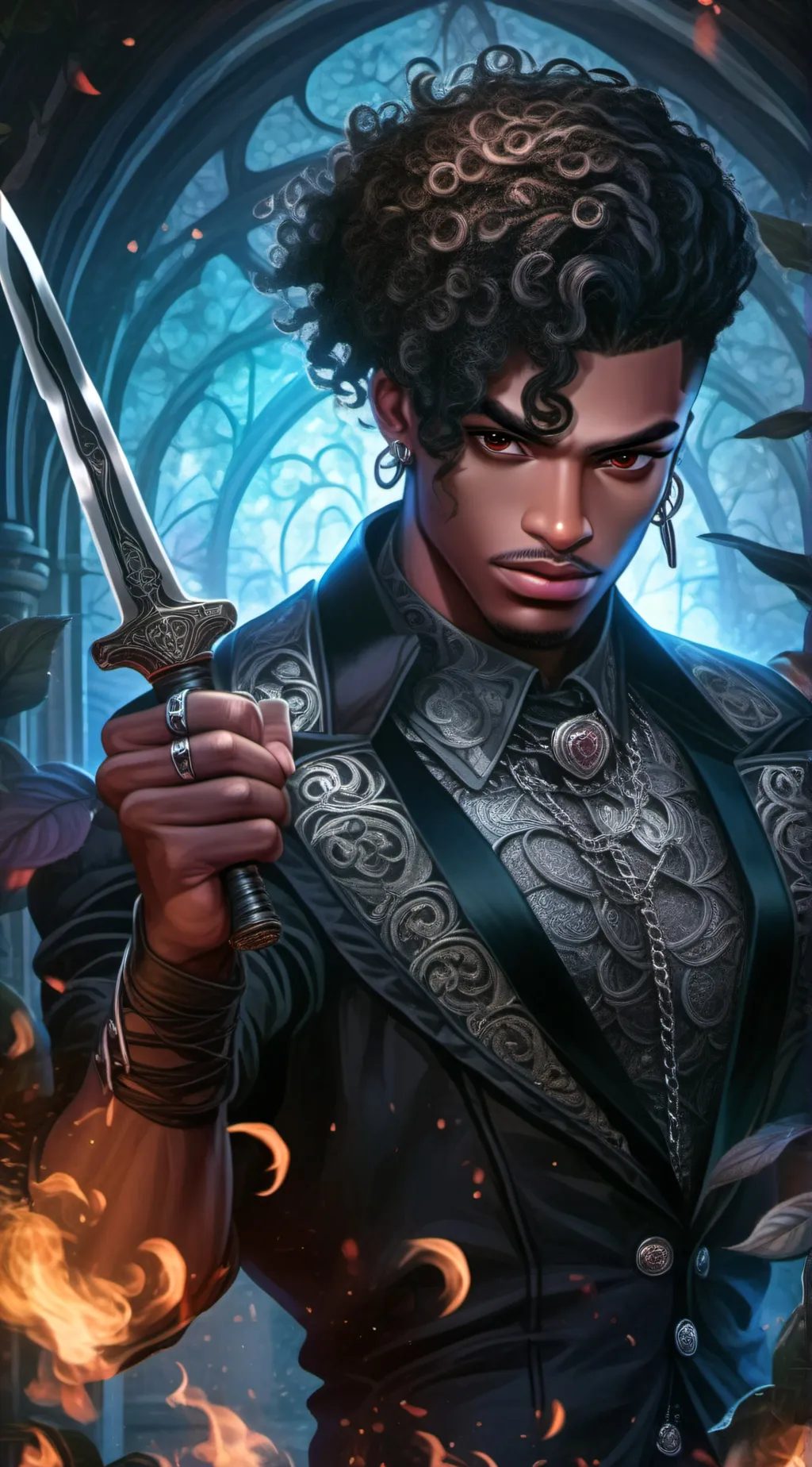 ai character: IoniX  background