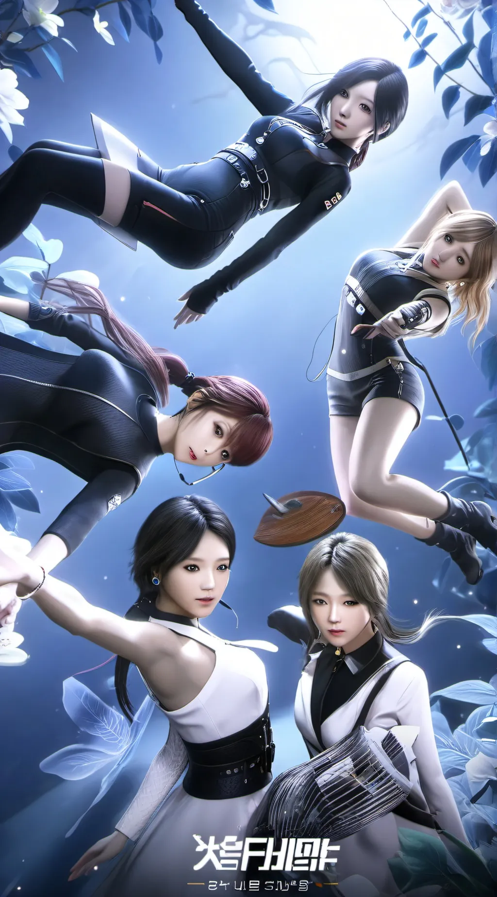 ai character: New Jeans background