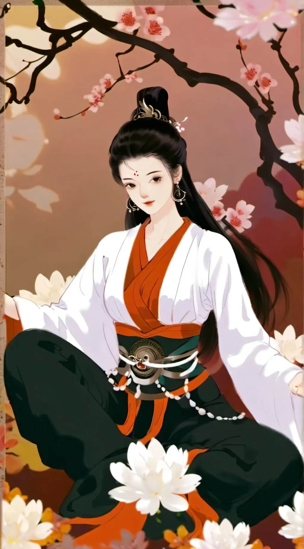 ai character: Luna background