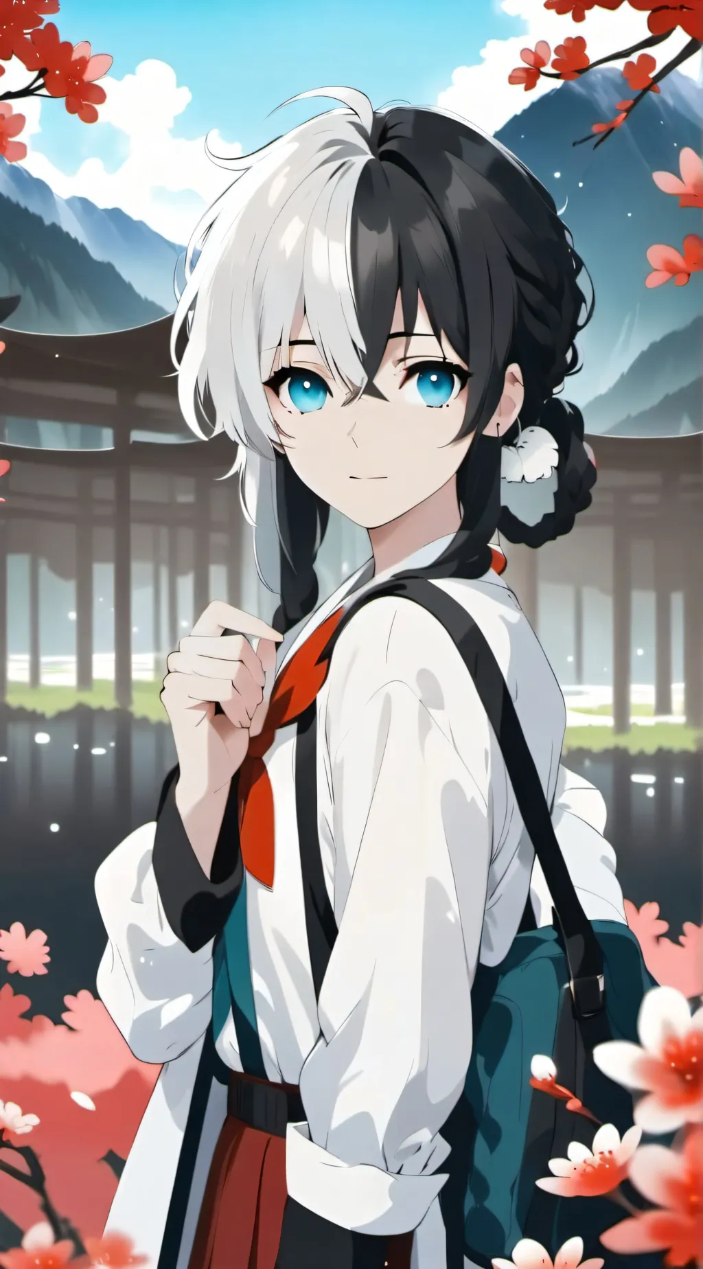 ai character: mha prom background