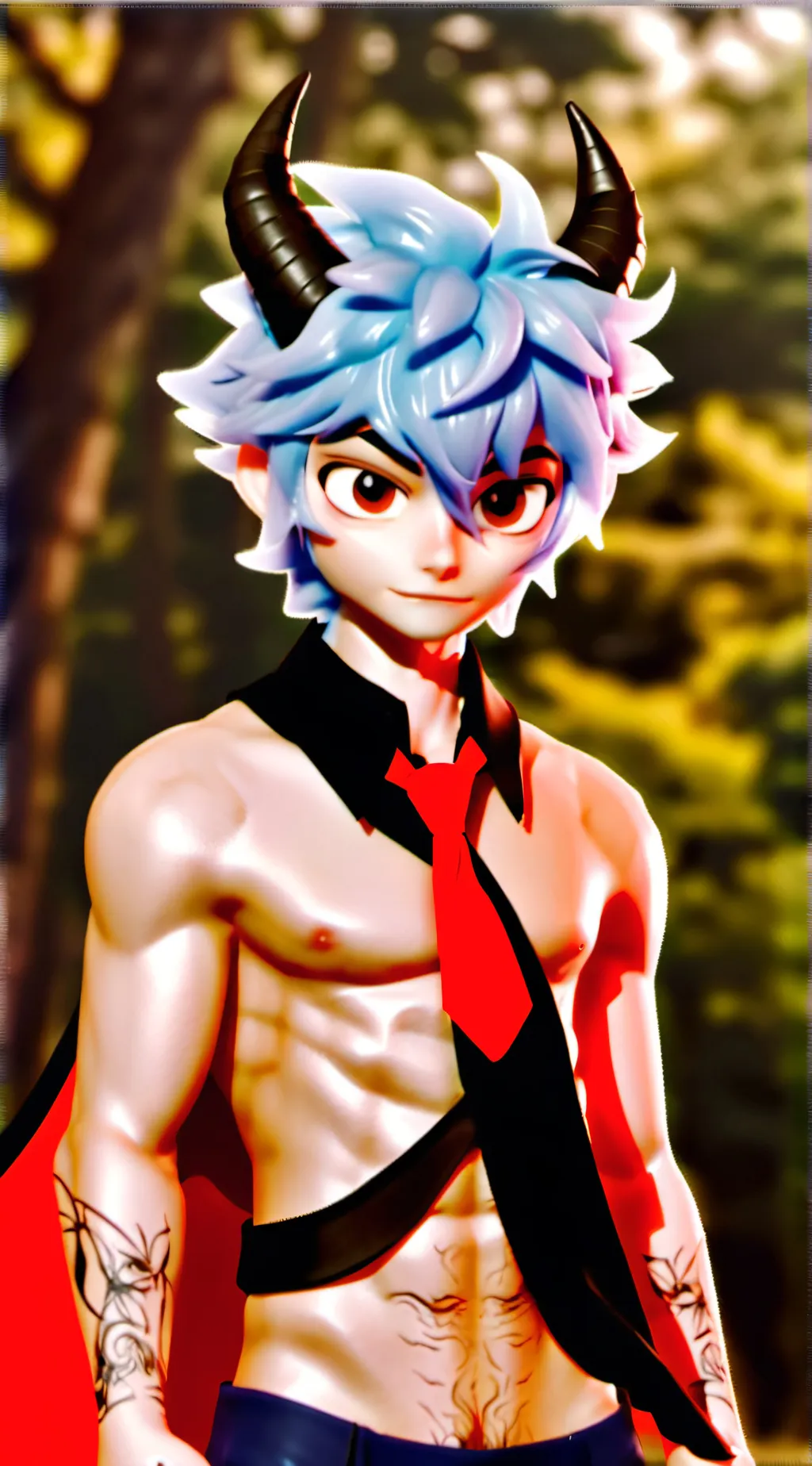 ai character: Damien background