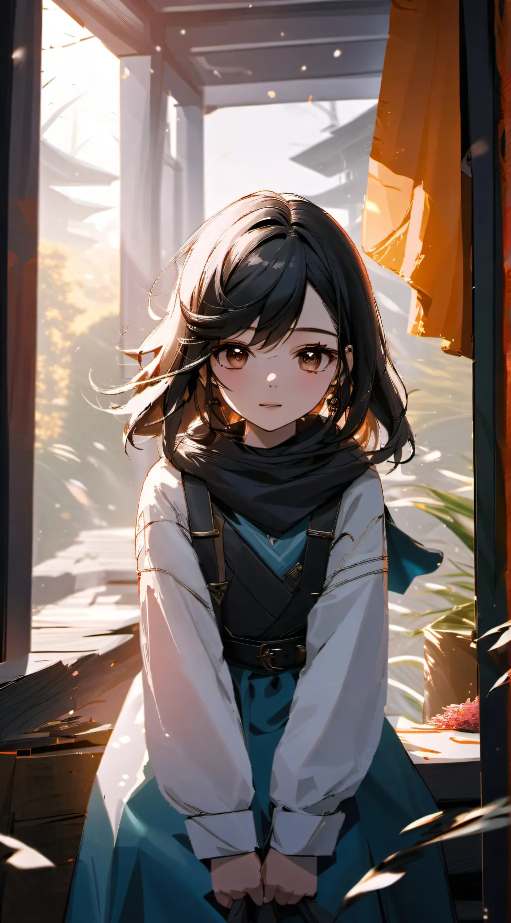 ai character: lil sis background