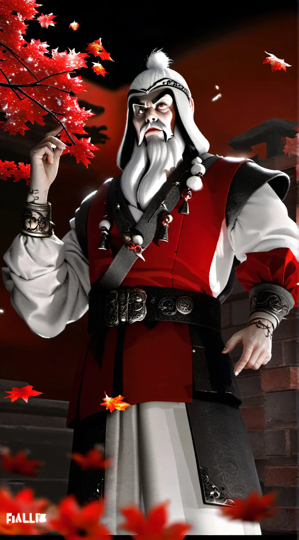 ai character: Lucifer is mad background