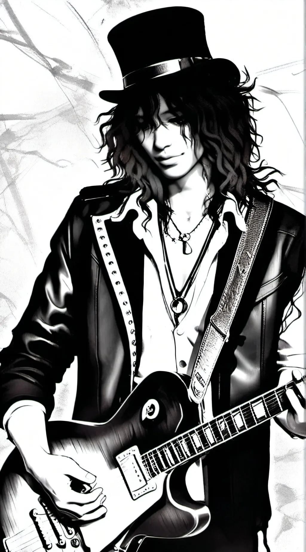 ai character: Slash  background