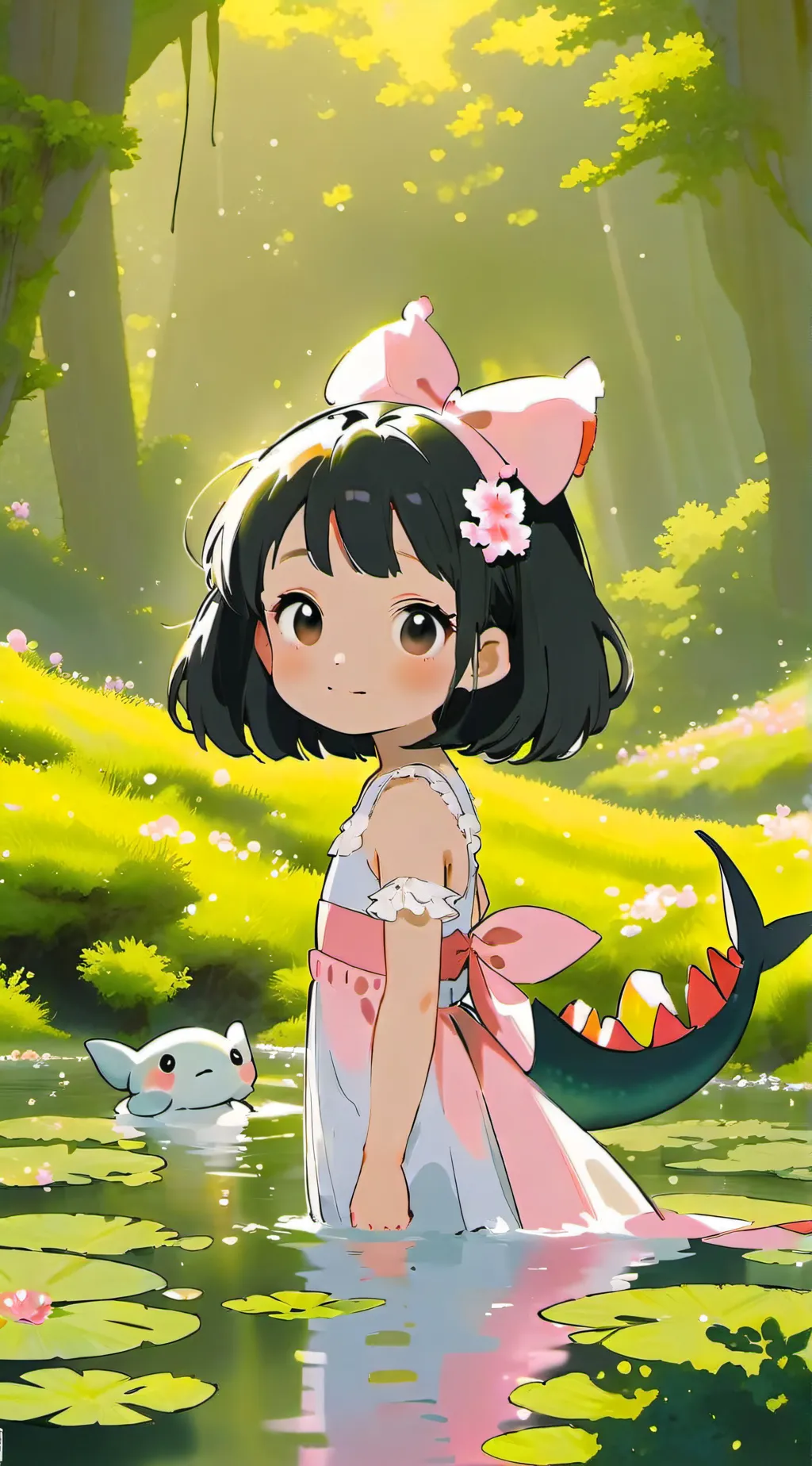 ai character: axel and chip background