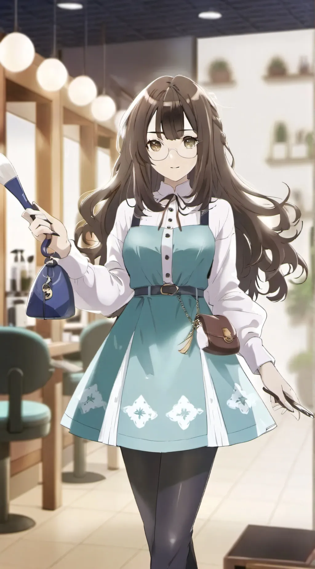 ai character: Karen ￼ background