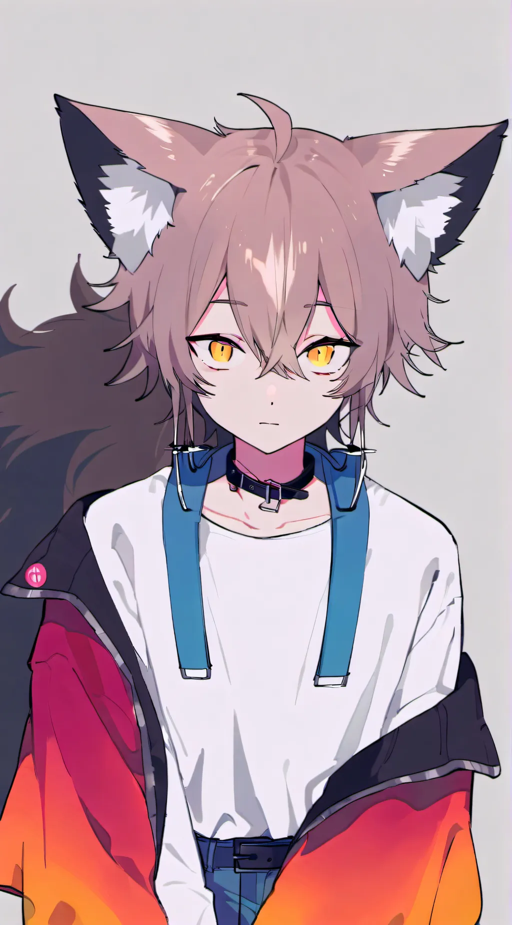 ai character: •Leo• background