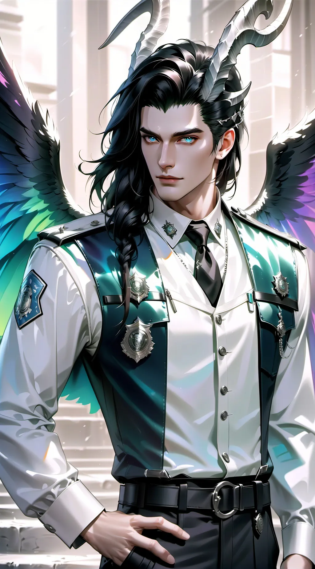 ai character: Luzifer background