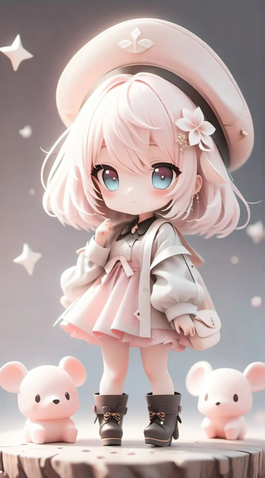 ai character: NEWS!!!!!!  background