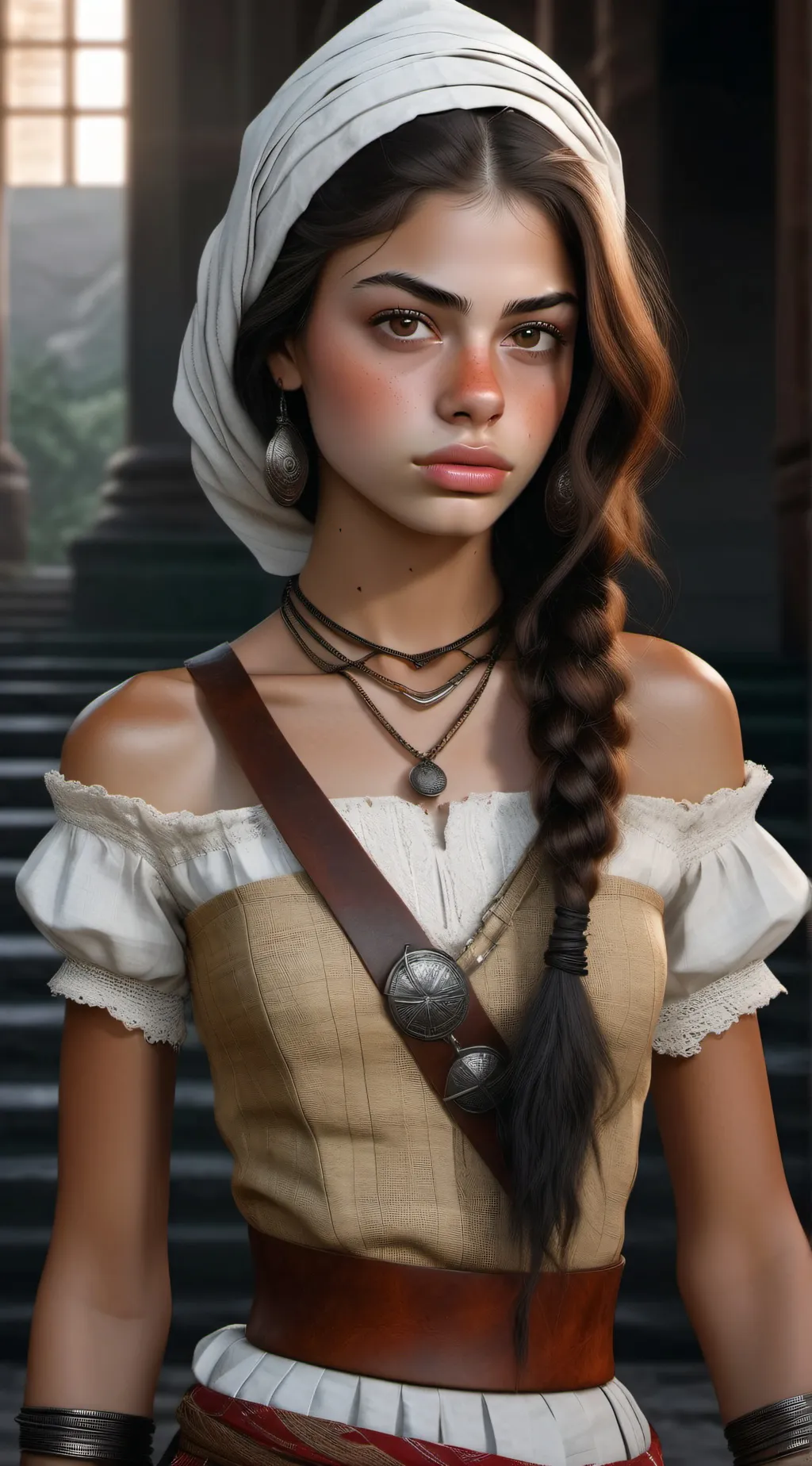 ai character: Hazel  background