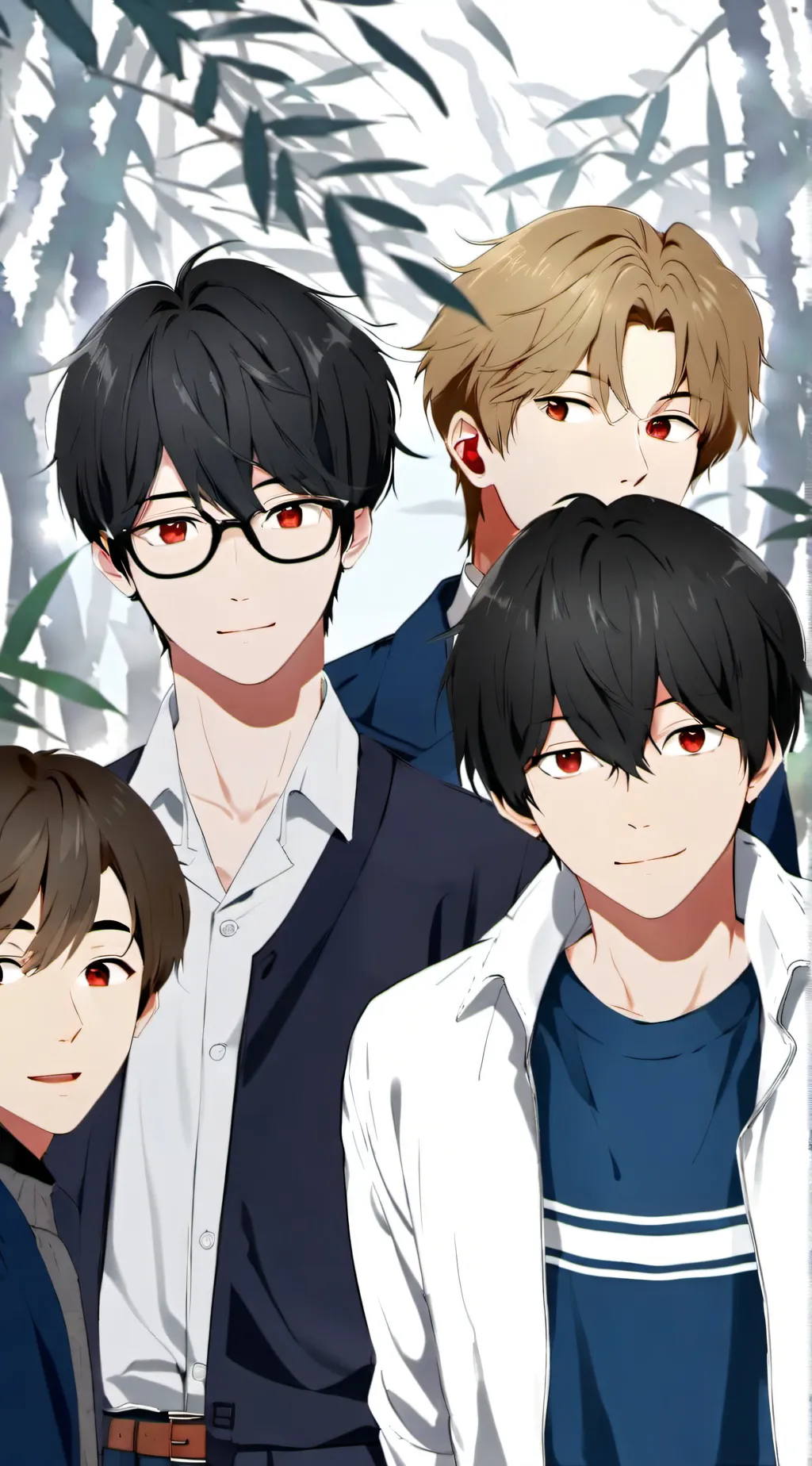 ai character: zen,dan,renz,carl background