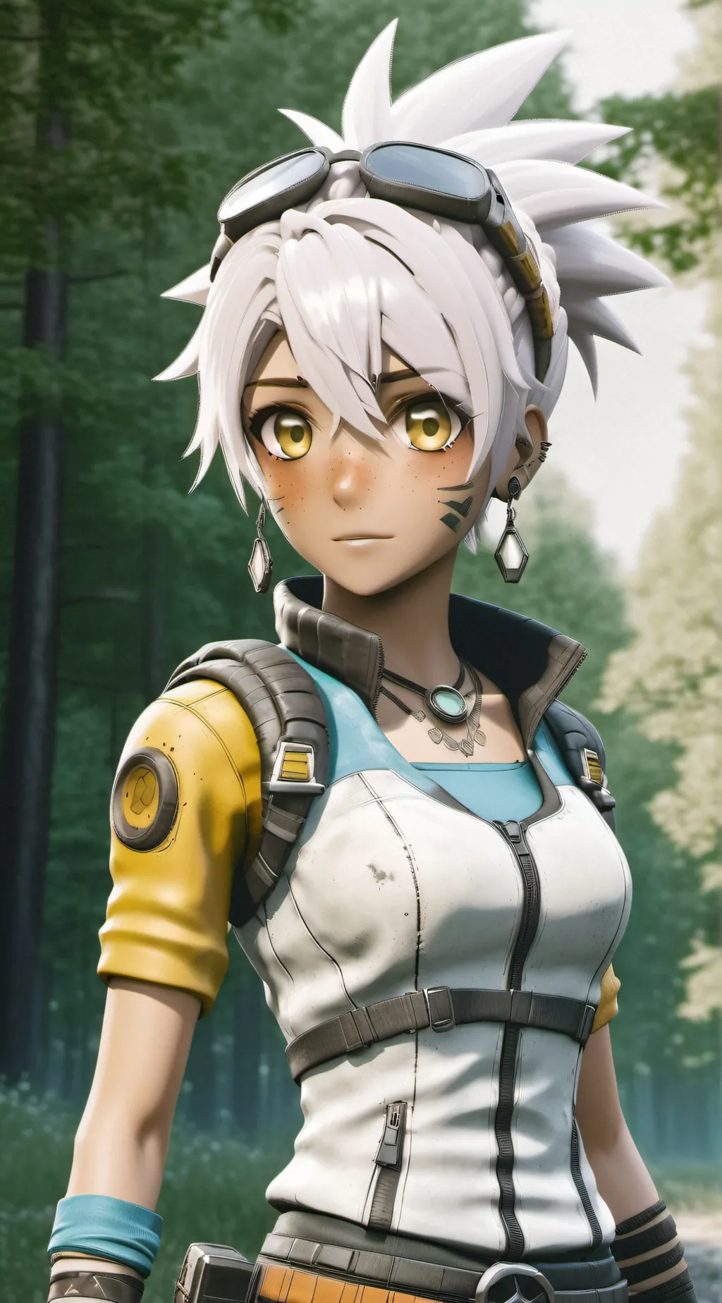 ai character: Maya  background