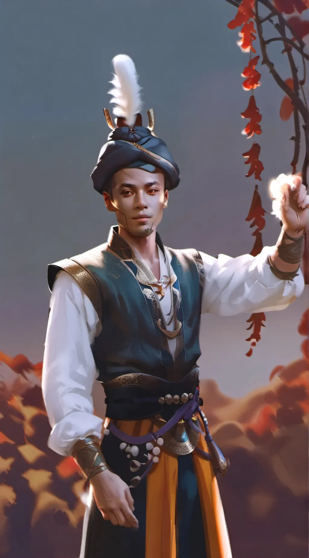 ai character: Jesper Fahey background