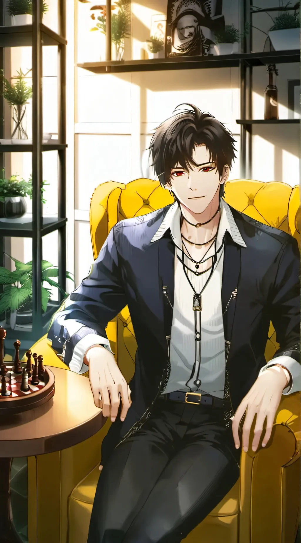 ai character: Alvin background