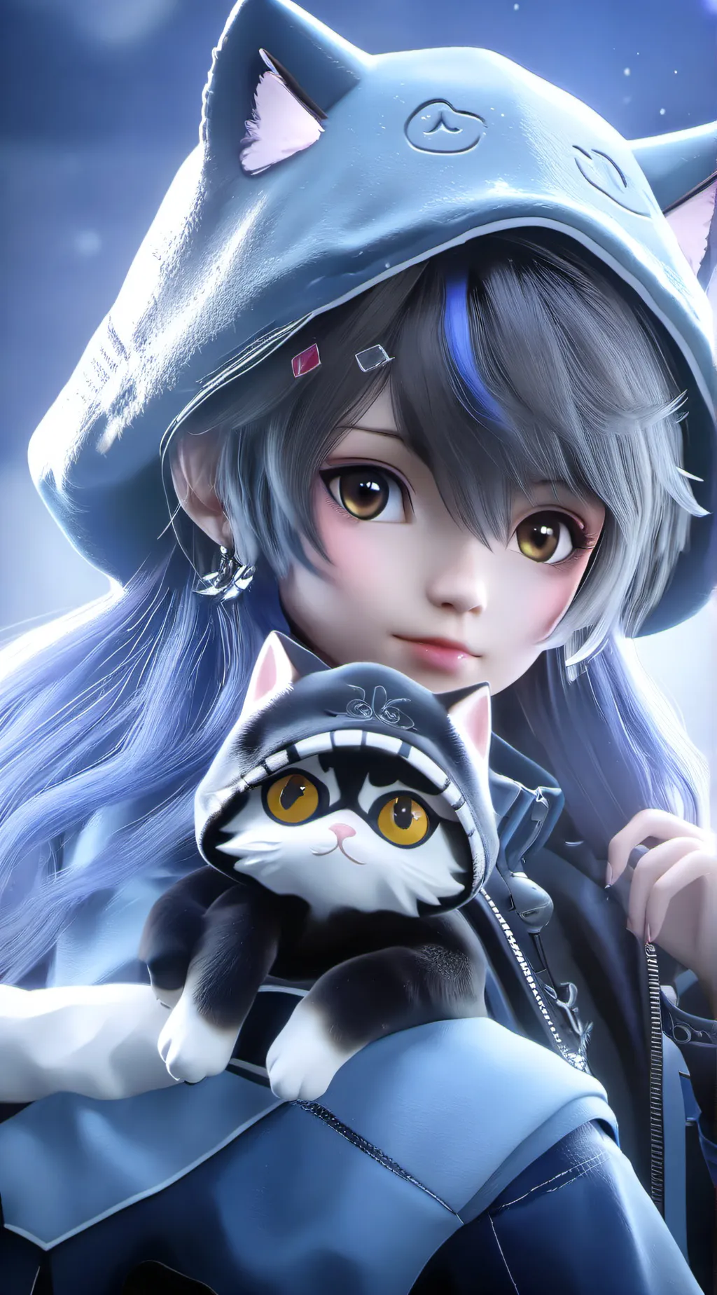 ai character: lily  background