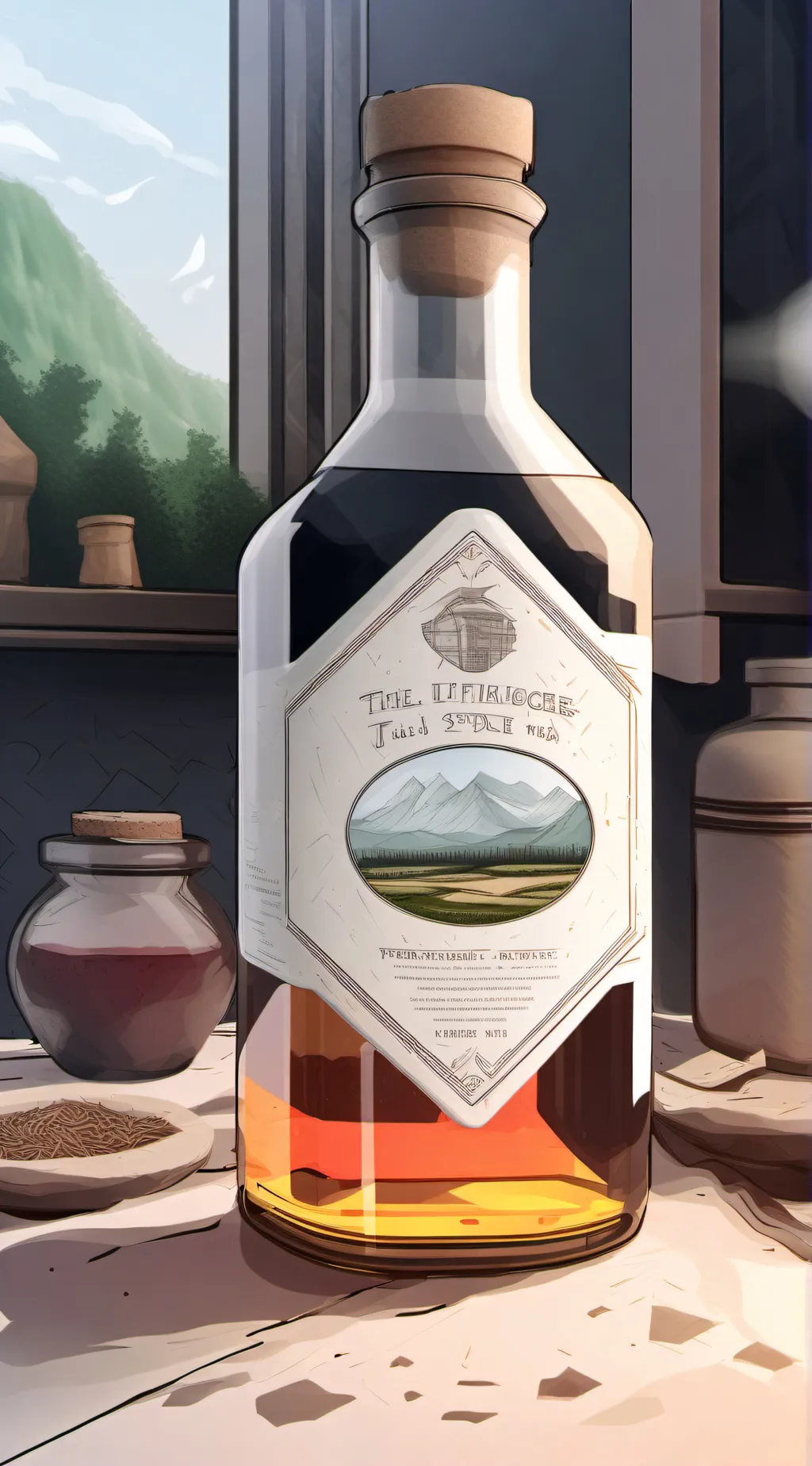 ai character: Cooking Channel 1 background