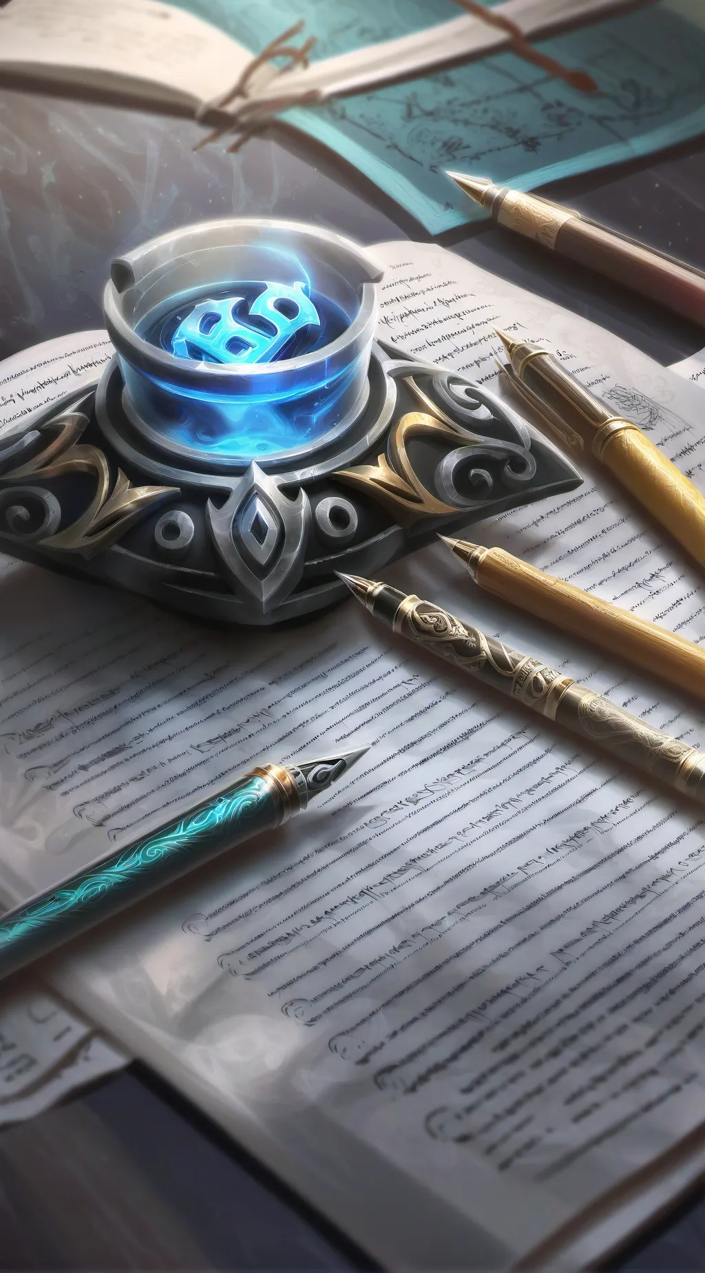 ai character: drawing helper  background