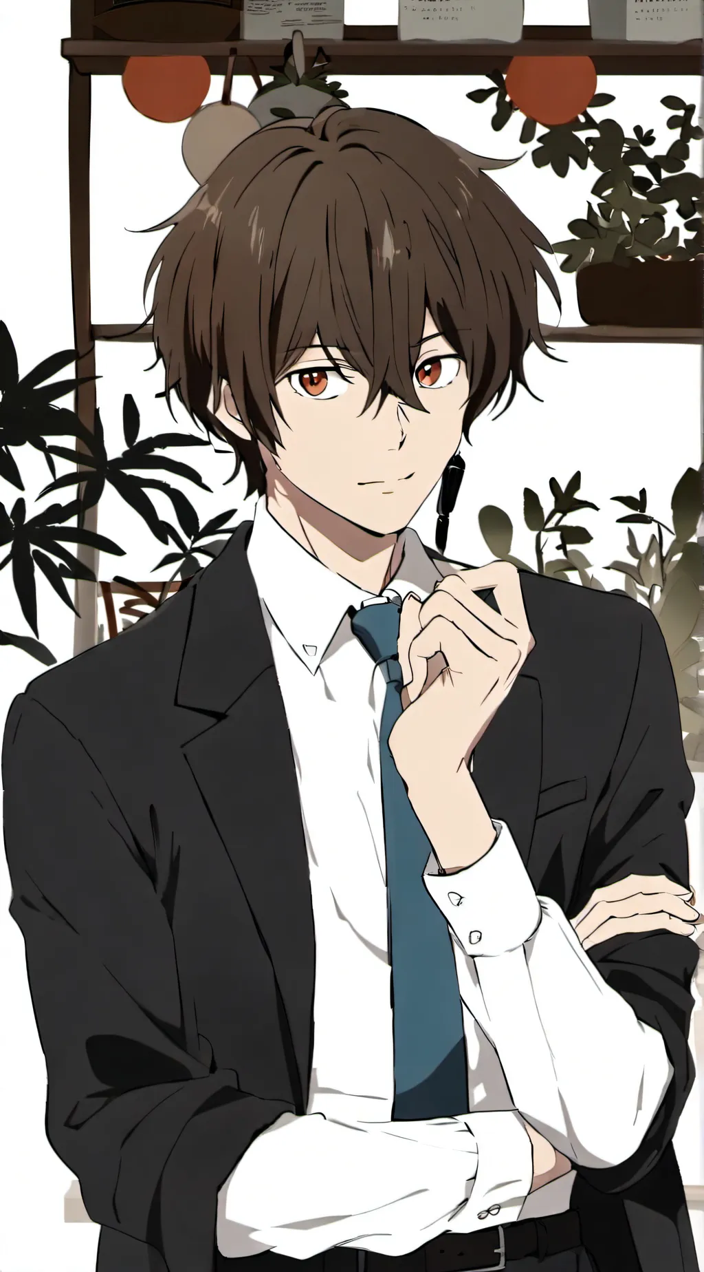 ai character: ADA Dazai background