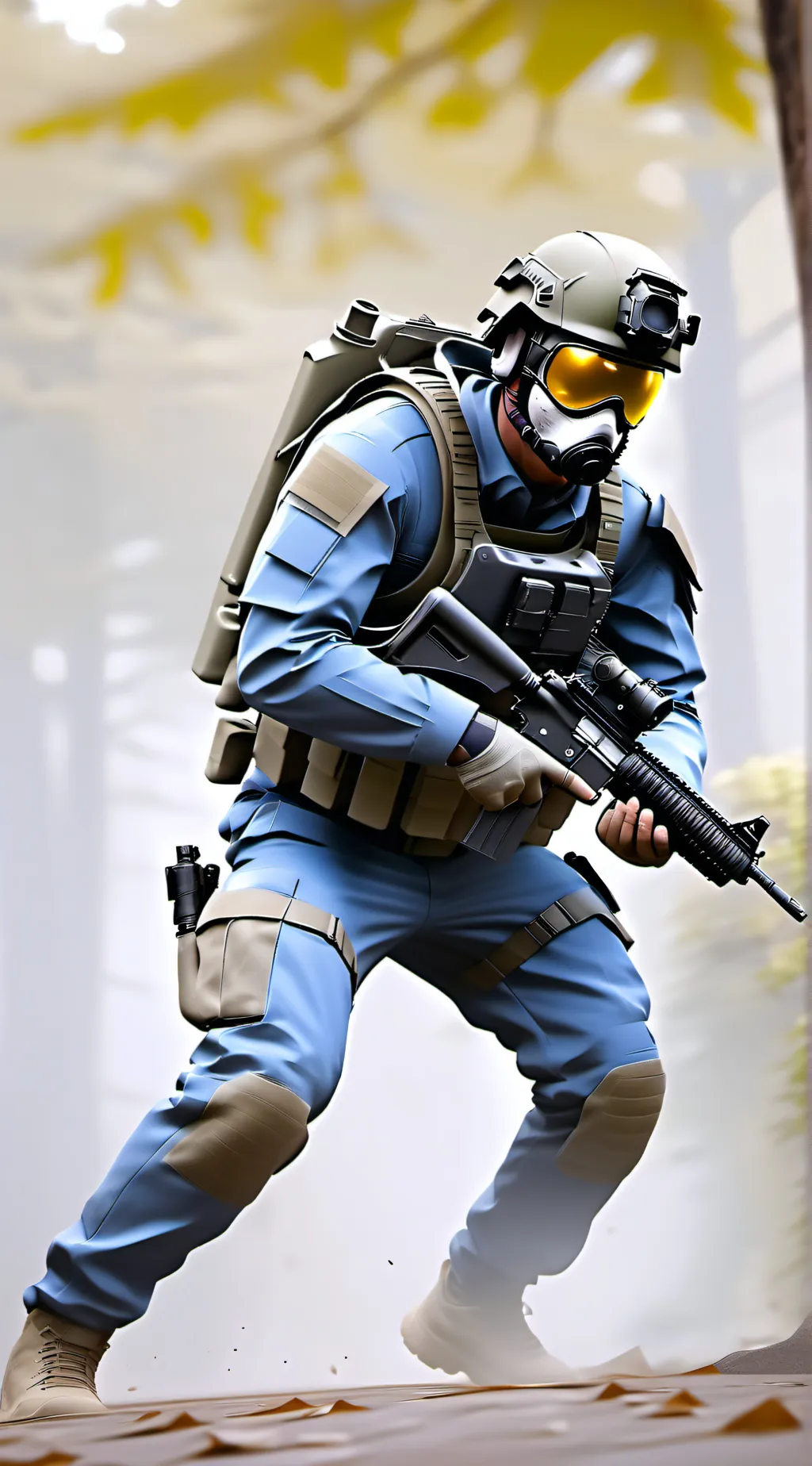 ai character: WW3 background