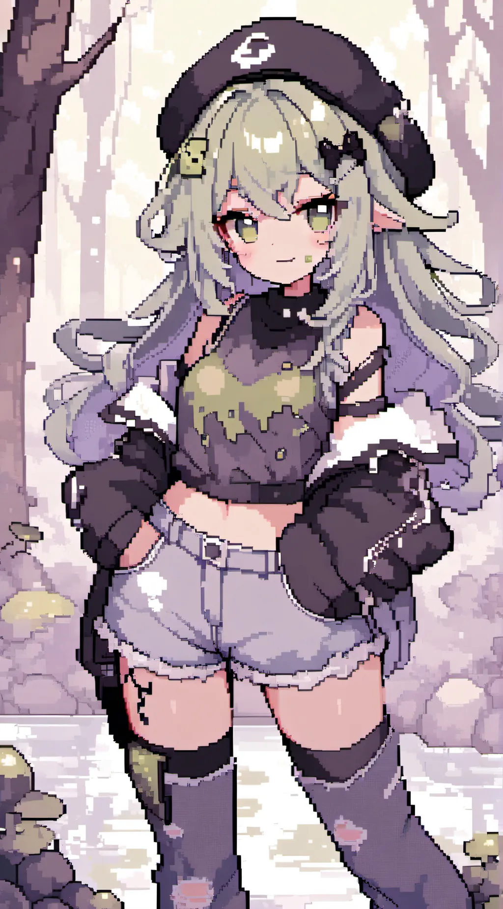 ai character: nixie background