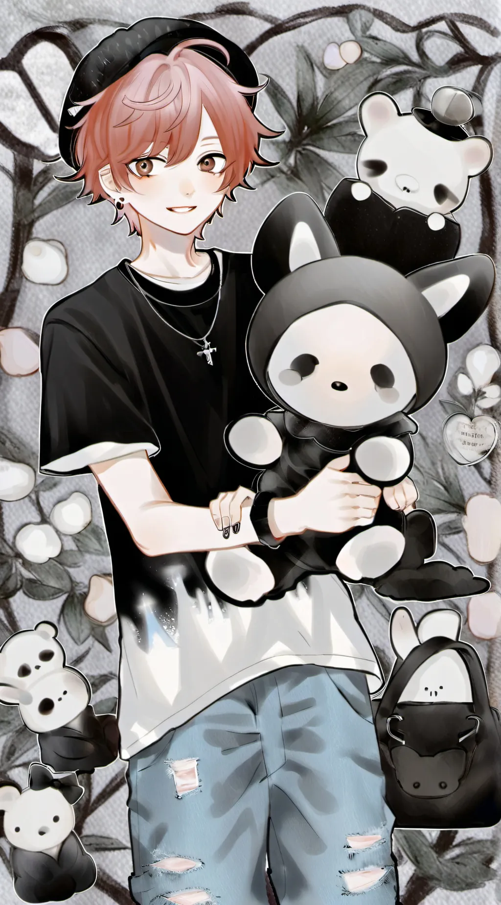 ai character: ★ Riku ★ background