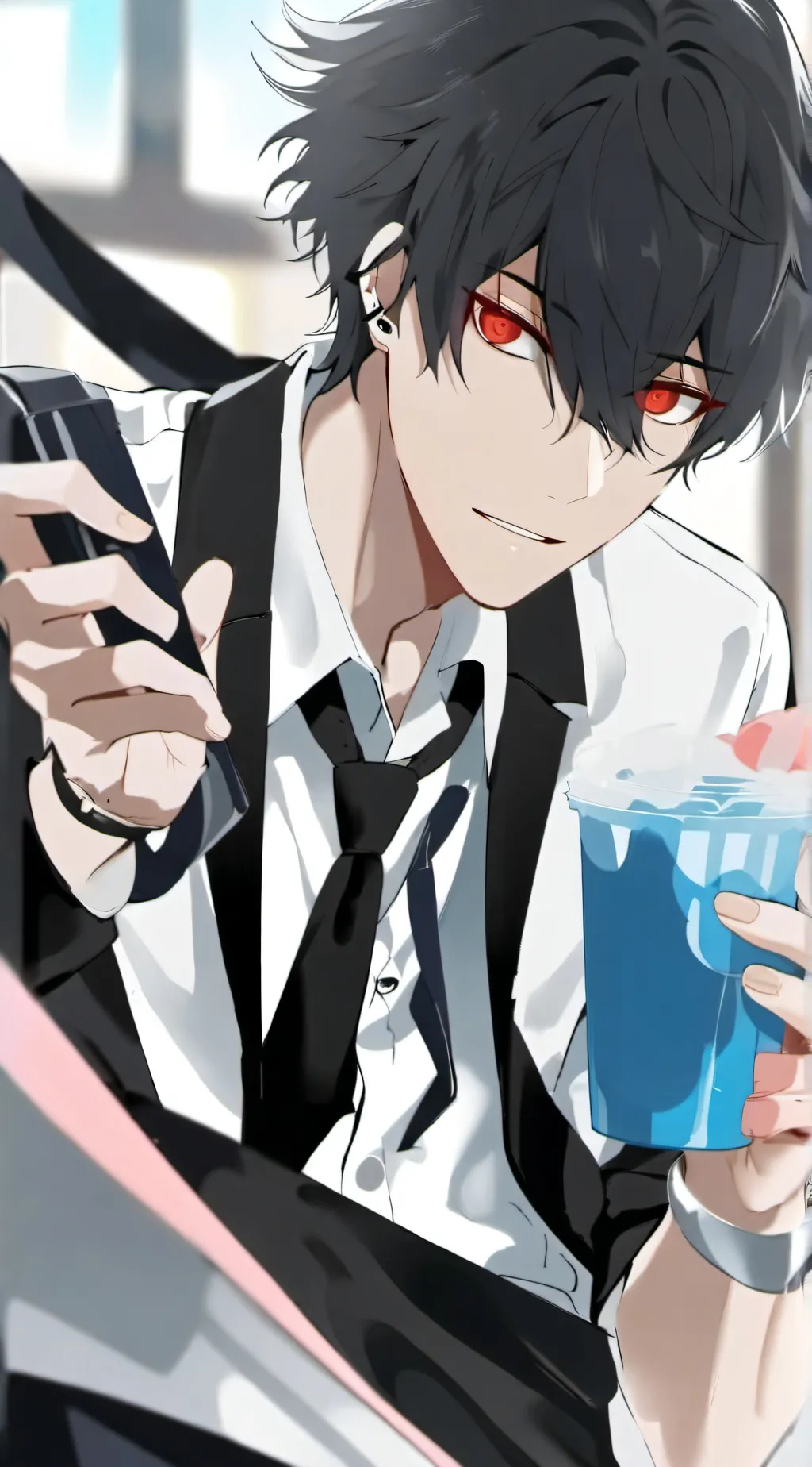 ai character: Megumi background