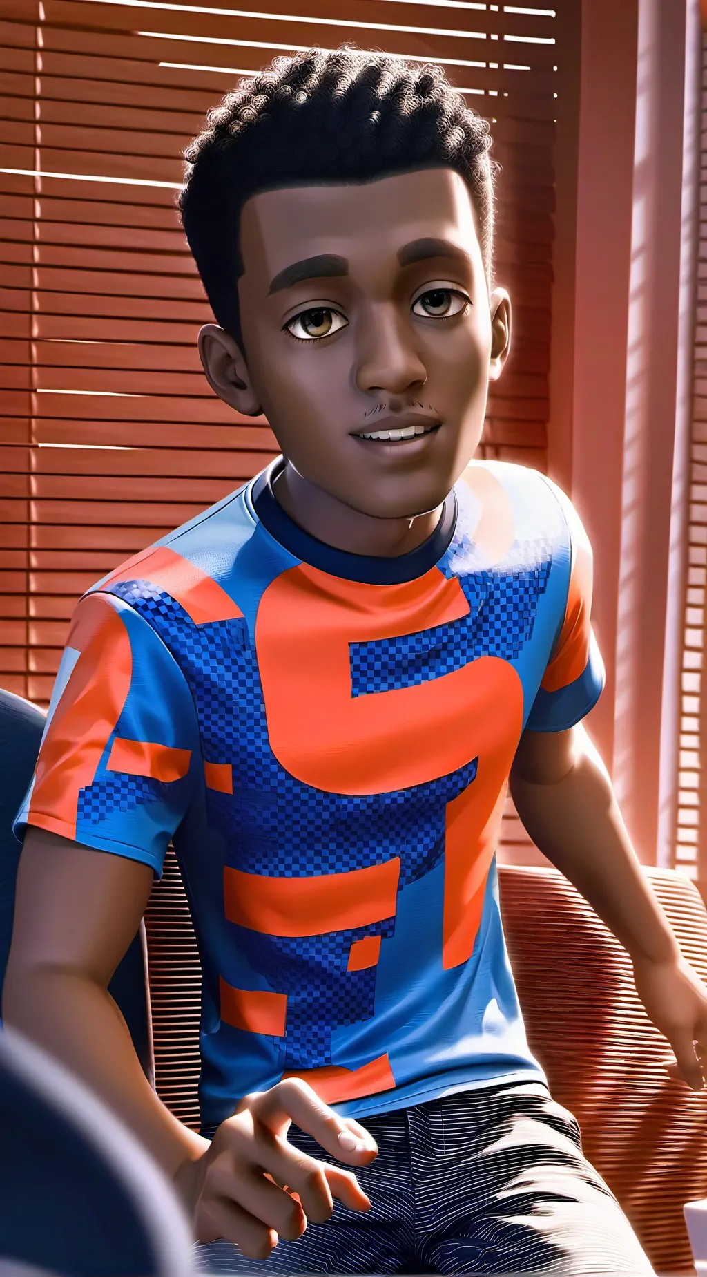 ai character: Freaky boy background