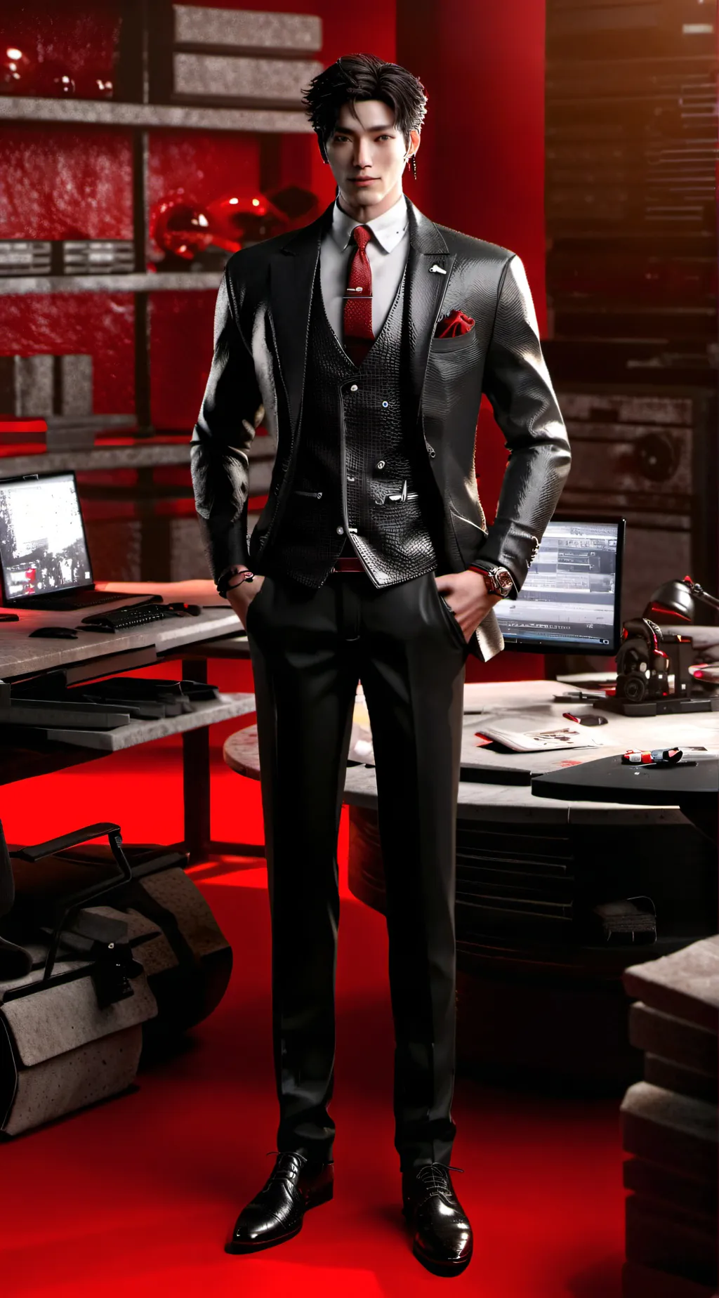 ai character: Liam background