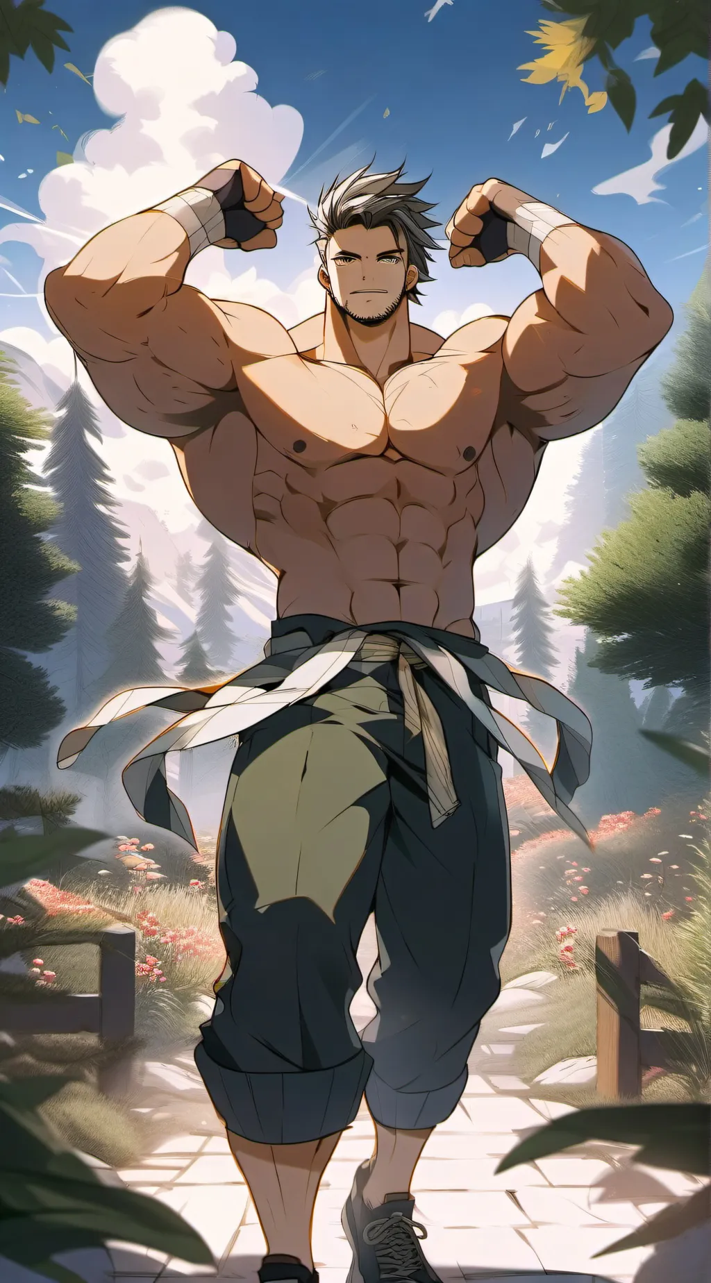 ai character: My only gay one background