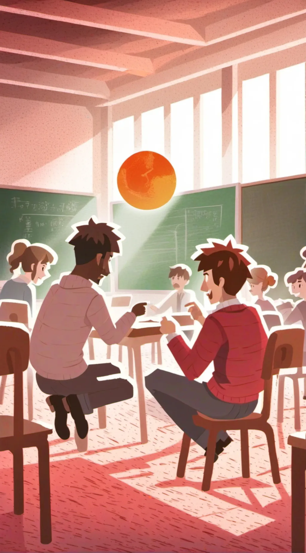 ai character: Danger au (fpe) background