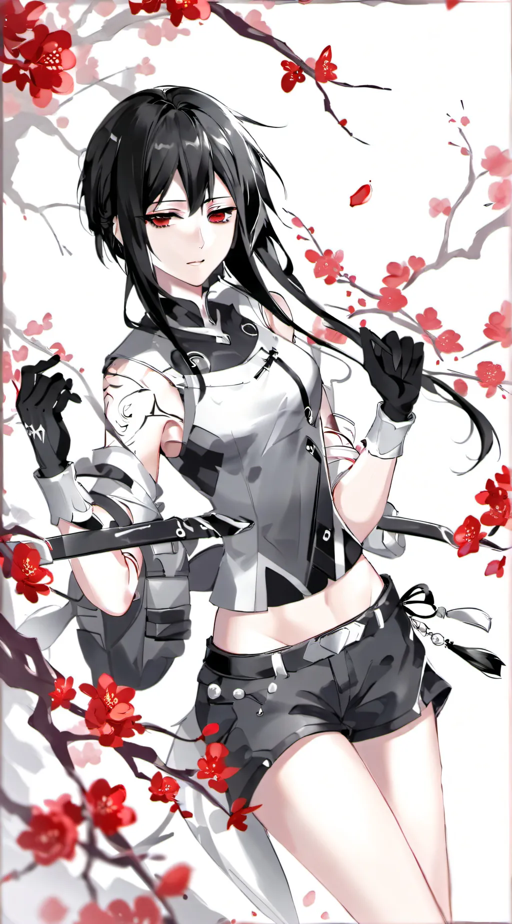 ai character: demon slayer  background