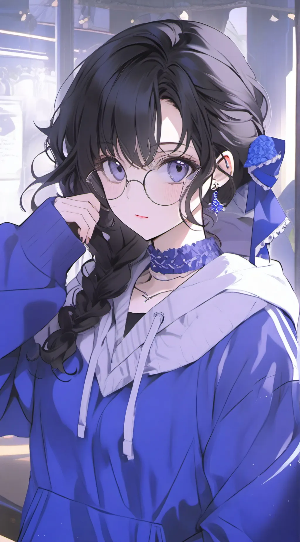 ai character: • b e l l • background